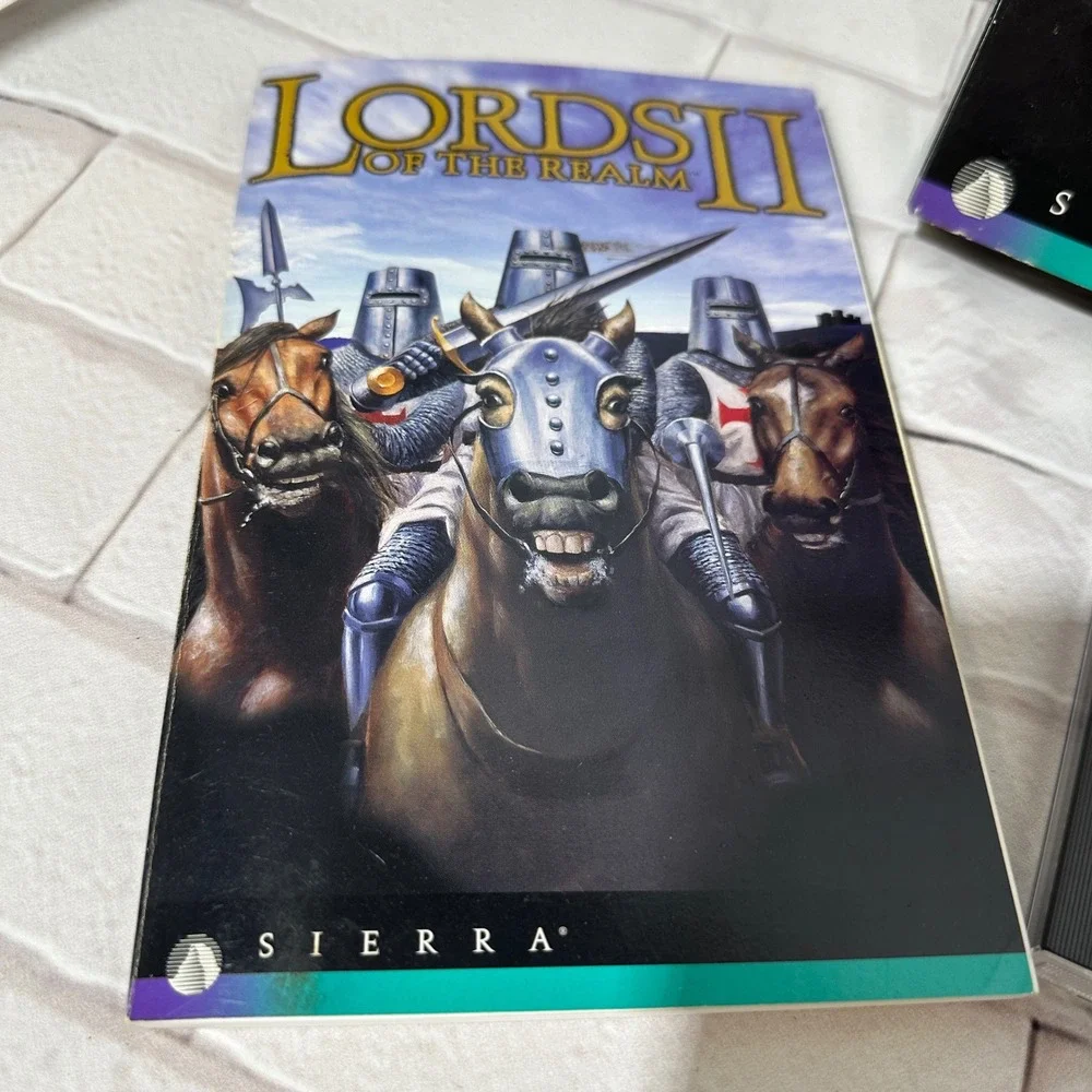 Lords of the‎ Realm II PC CD ROM Game Sierra 1996 Teen T